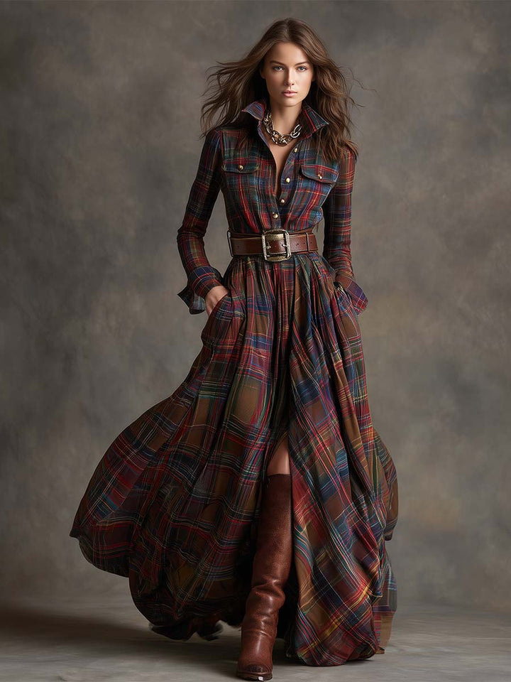 Louisa | Classic Refined Button-Up Dress