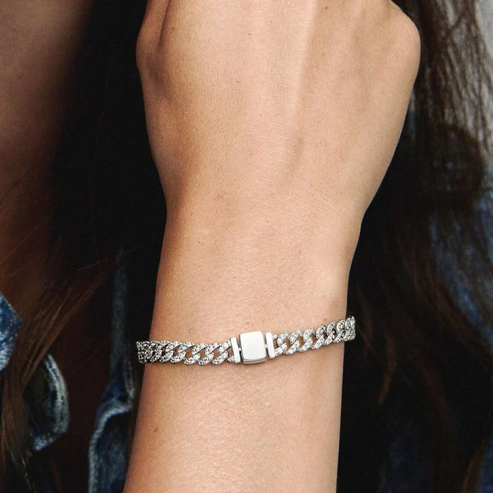 Cuban Moissanite Bracelet