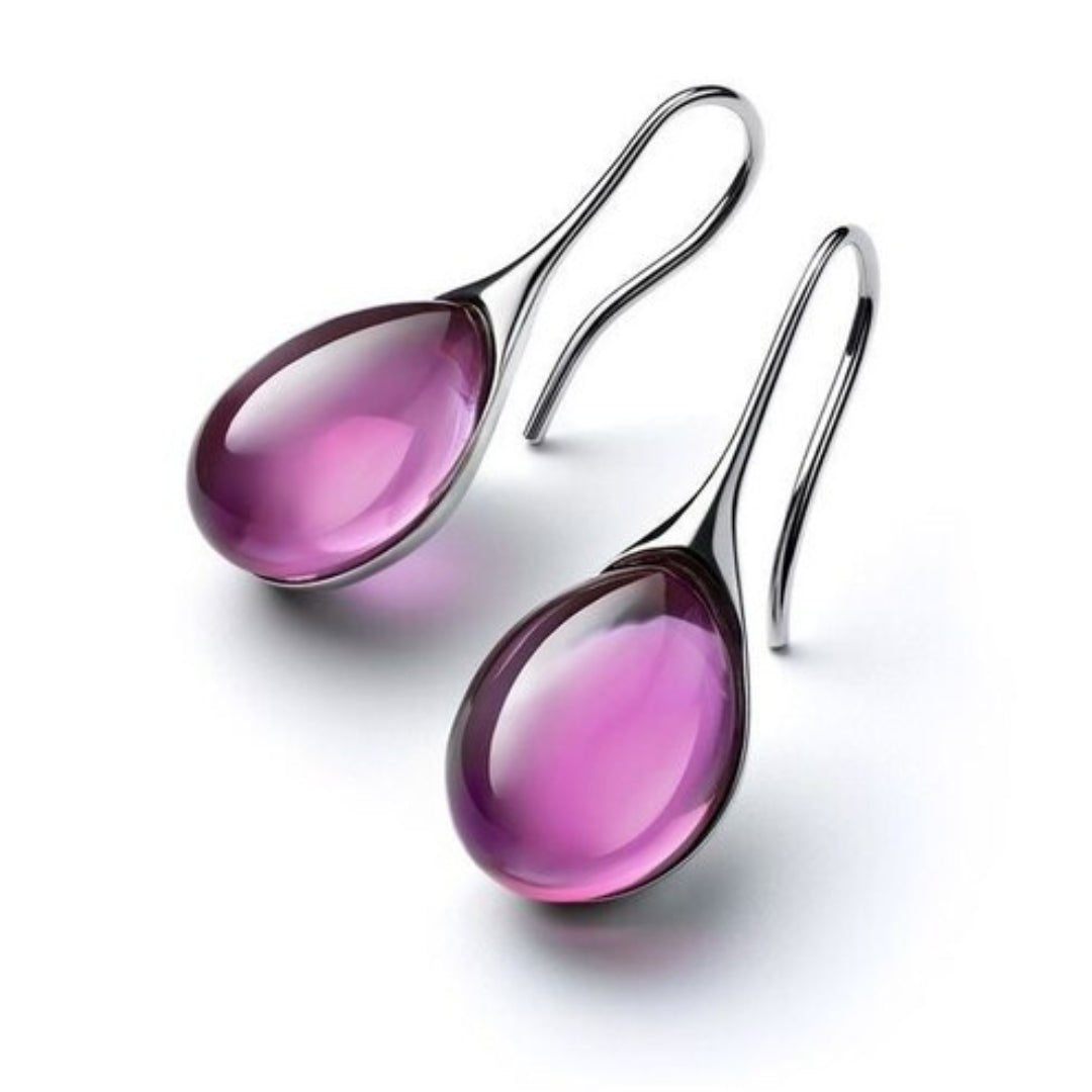 CRYSTAL DROP EARRINGS