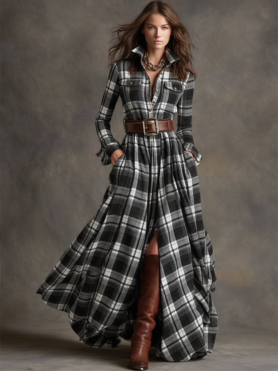 Louisa | Classic Refined Button-Up Dress