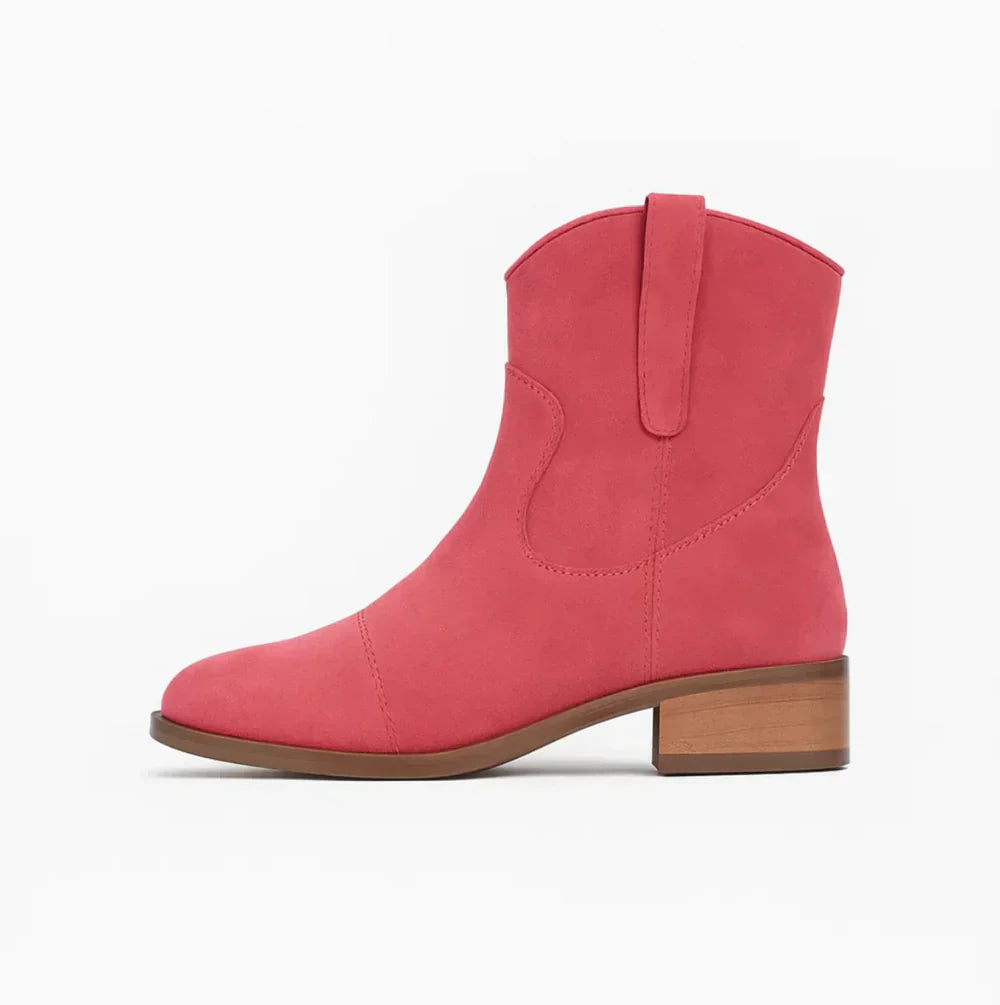 SUEDELLEA™ | WESTERN SUEDE BOOTS