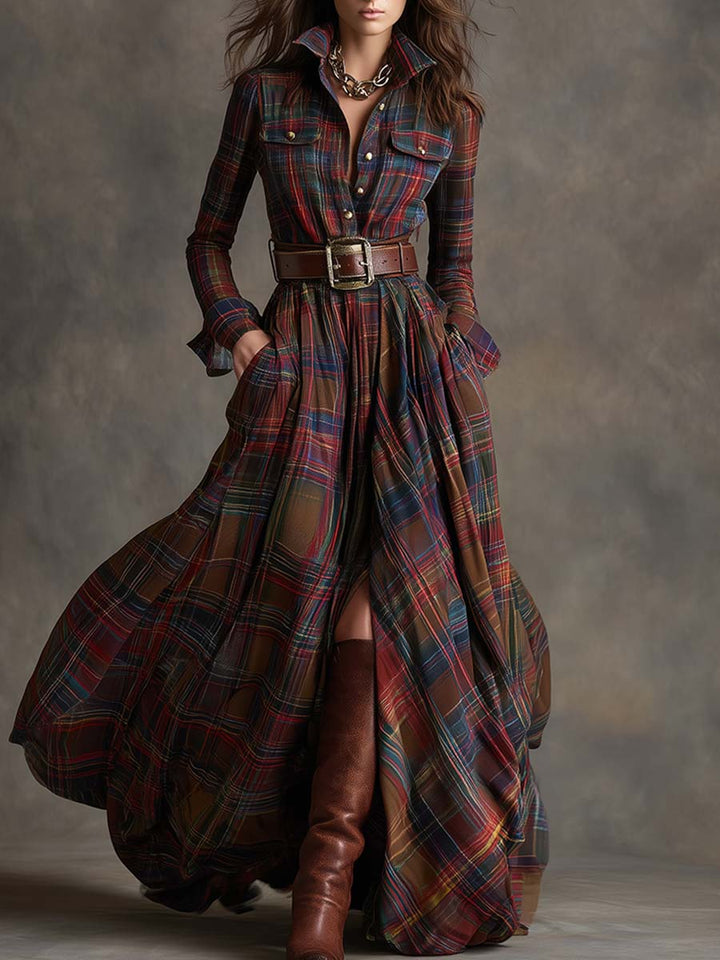 Louisa | Classic Refined Button-Up Dress